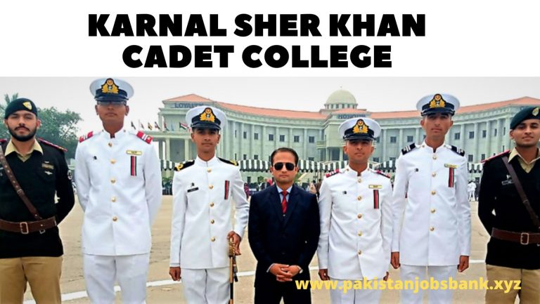 Karnal Sher Khan Cadet College KSKCCS Admission 8th Class-1st year