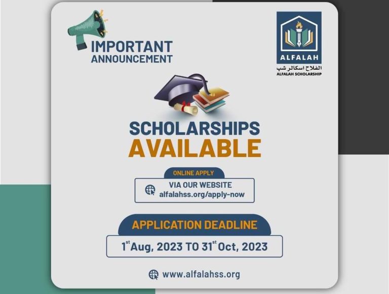 Alfalah Scholarship Scheme 2023 for Inter and BS