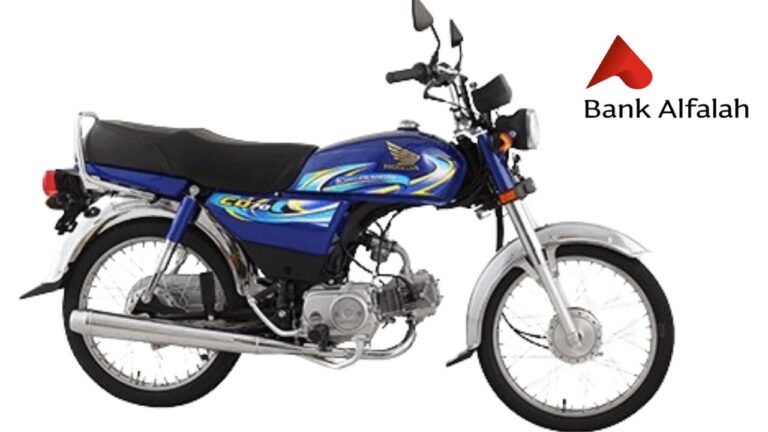 Bank Alfalah Honda CD 70 Installment Plan 2024|